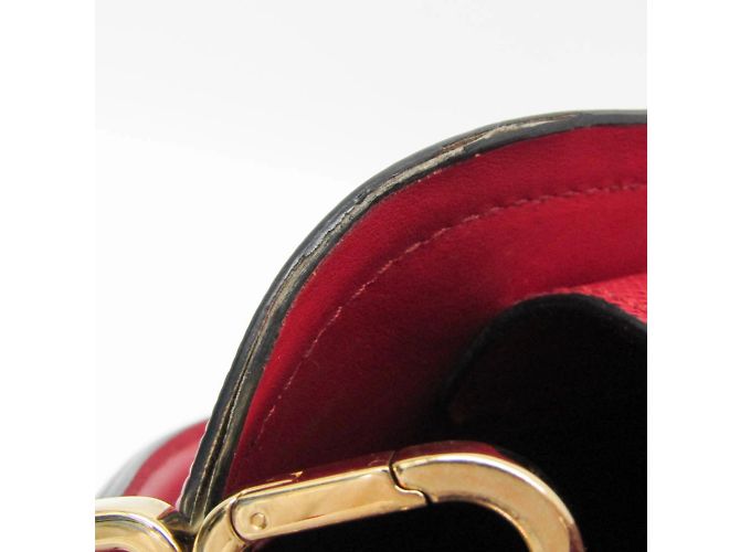 Borsa in pelle Prada Saffiano Matinee 1BA282 Rosso - vista 10