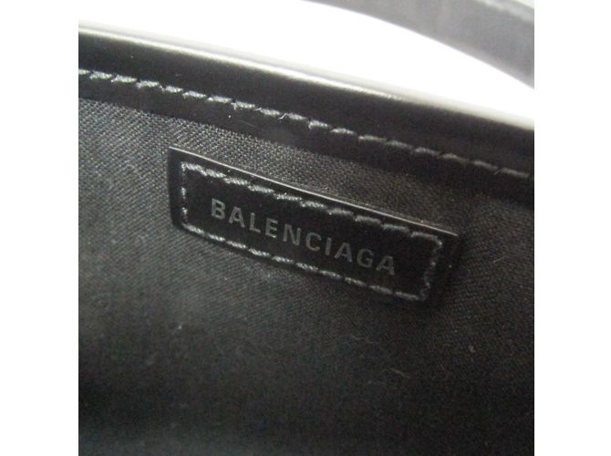 Bolso Balenciaga Navy Cabas XS Negro Crudo - vista 11
