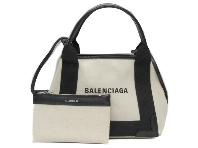 Bolso Balenciaga Navy Cabas XS Negro Crudo - vista 2