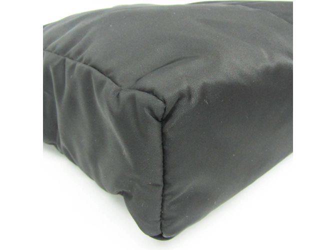 Pochette da viaggio Bottega Veneta 638750 Nero Arancione - vista 5