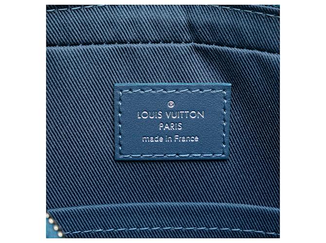 Messenger Trio Gradiente Monogramma Blu Louis Vuitton Blu navy - vista 7
