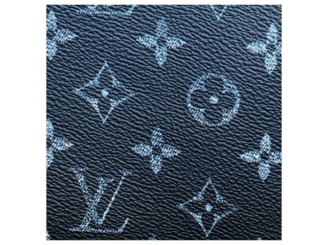Messenger Trio Gradiente Monogramma Blu Louis Vuitton Blu navy - vista 8