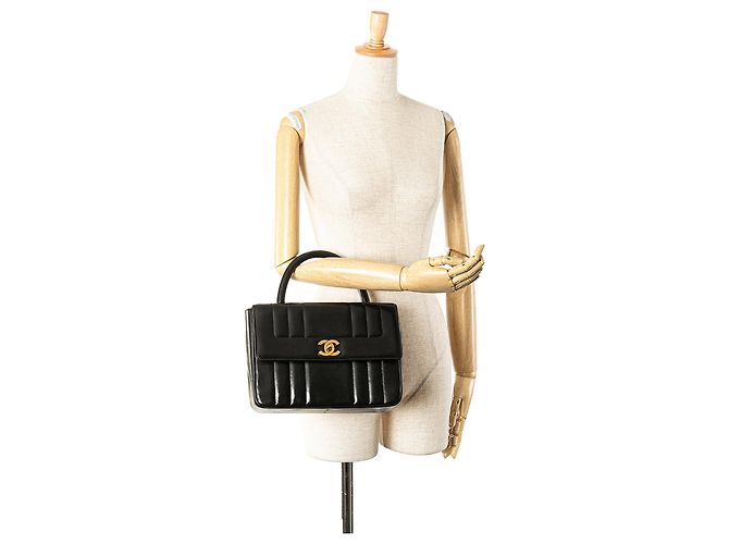 Borsa a mano Chanel Black Mademoiselle Nero - vista 13