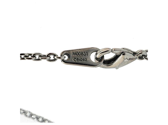 Collana Pendente Vivienne in Ottone Argento Rutenio Louis Vuitton - vista 4
