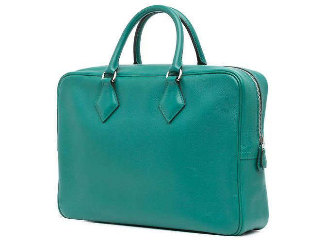 Hermès Verde Evercolor Plume Fourre Tout 40 - vista 2