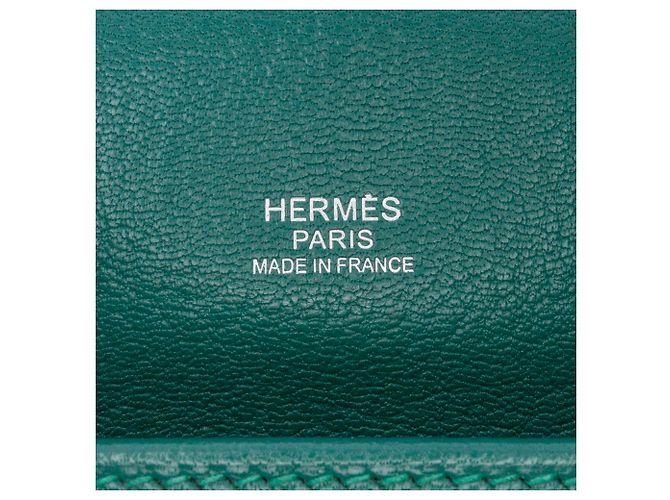 Hermès Verde Evercolor Plume Fourre Tout 40 - vista 5