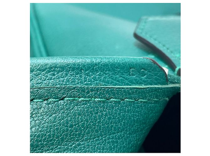 Hermès Verde Evercolor Plume Fourre Tout 40 - vista 6