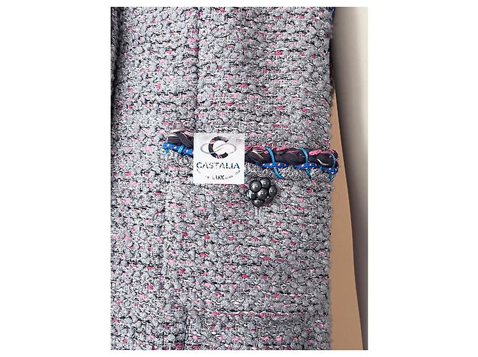 Chanel Vestido de tweed nueva colección 8K$ Gris - vista 13
