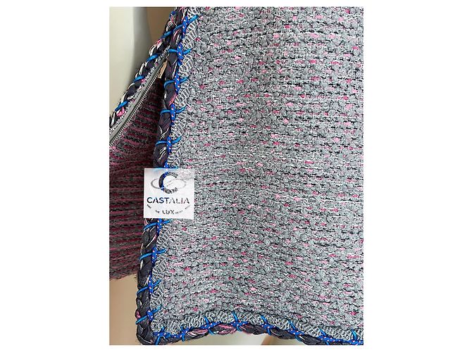 Chanel Vestido de tweed nueva colección 8K$ Gris - vista 14