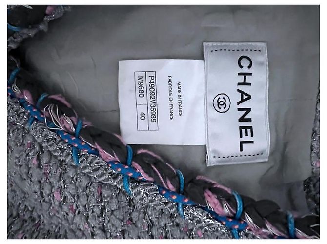 Chanel Vestido de tweed nueva colección 8K$ Gris - vista 15