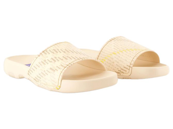 Sandalias Dive Check - Burberry - Sintético - Rosa - vista 2