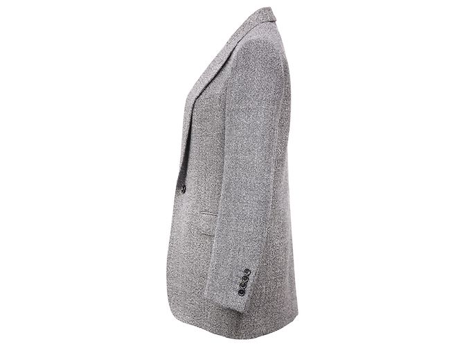 Céline Blazer de un solo botón Celine en lana gris - vista 2