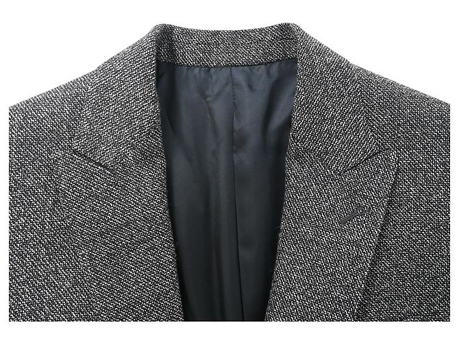 Céline Blazer de un solo botón Celine en lana gris - vista 5