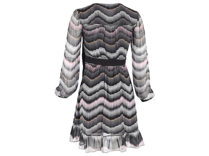Abito stampato Lizbeth in seta multicolore di Diane von Furstenberg - vista 3