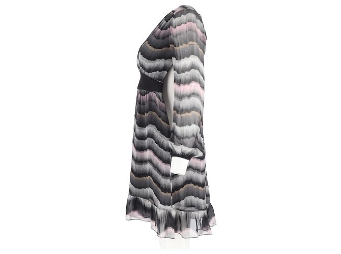 Abito stampato Lizbeth in seta multicolore di Diane von Furstenberg - vista 5