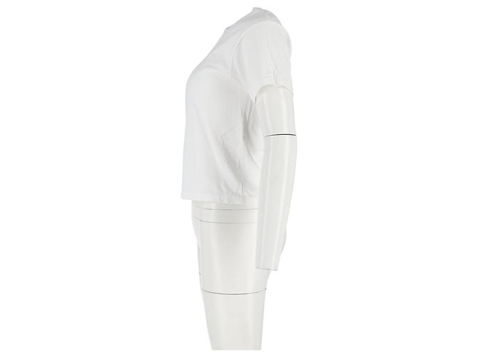 Camiseta de cuello redondo Re/Done en algodón blanco Crudo - vista 5