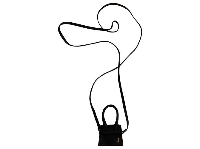 Borsa Jacquemus Le Petit Chiquito in pelle nera Nero - vista 10