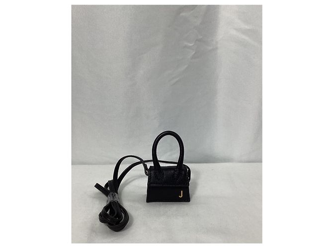 Borsa Jacquemus Le Petit Chiquito in pelle nera Nero - vista 17