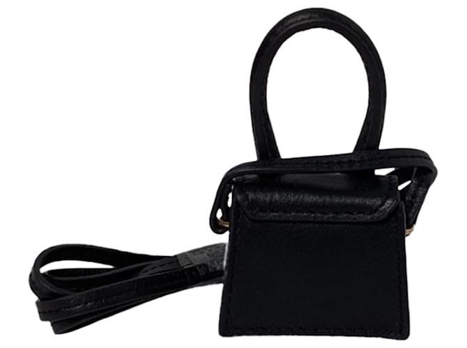 Borsa Jacquemus Le Petit Chiquito in pelle nera Nero - vista 2