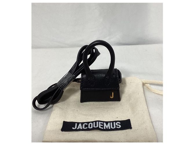 Borsa Jacquemus Le Petit Chiquito in pelle nera Nero - vista 22