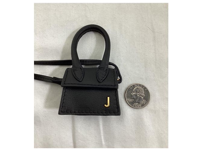 Borsa Jacquemus Le Petit Chiquito in pelle nera Nero - vista 23