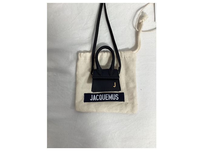 Borsa Jacquemus Le Petit Chiquito in pelle nera Nero - vista 24