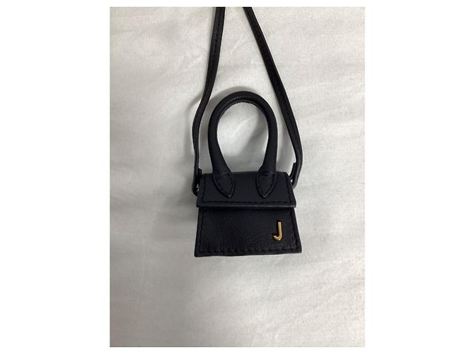 Borsa Jacquemus Le Petit Chiquito in pelle nera Nero - vista 25