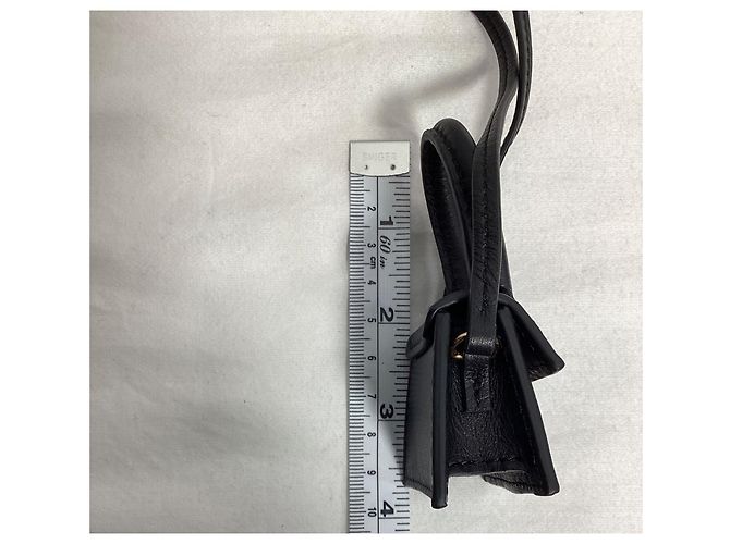 Borsa Jacquemus Le Petit Chiquito in pelle nera Nero - vista 29