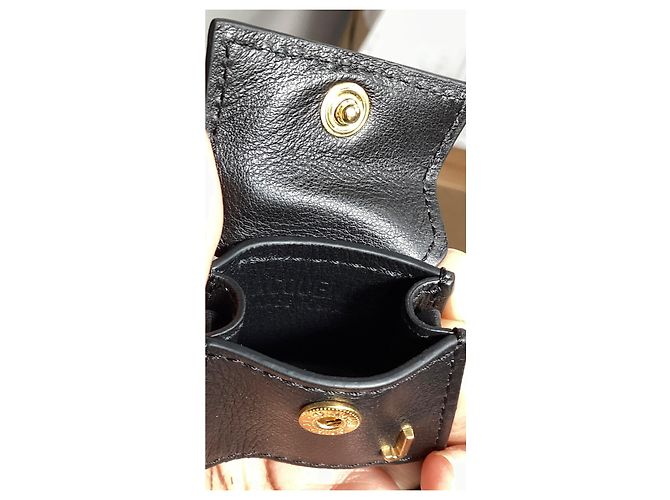 Borsa Jacquemus Le Petit Chiquito in pelle nera Nero - vista 32
