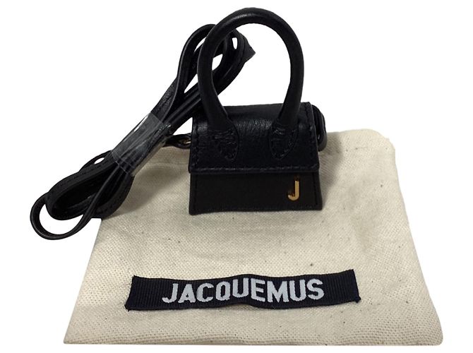 Borsa Jacquemus Le Petit Chiquito in pelle nera Nero - vista 6