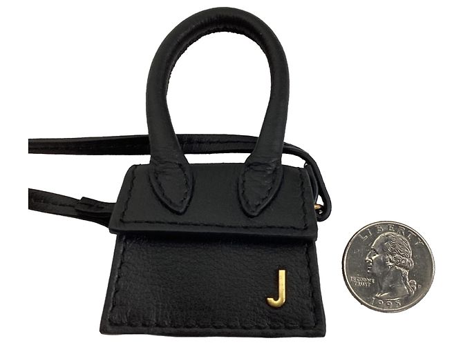 Borsa Jacquemus Le Petit Chiquito in pelle nera Nero - vista 7