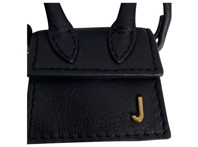 Borsa Jacquemus Le Petit Chiquito in pelle nera Nero - vista 9