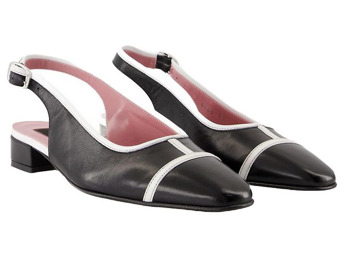 Autre Marque Elisa Sandals - Carel - Leather - Black - view 2