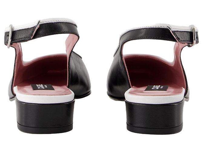 Autre Marque Elisa Sandals - Carel - Leather - Black - view 3