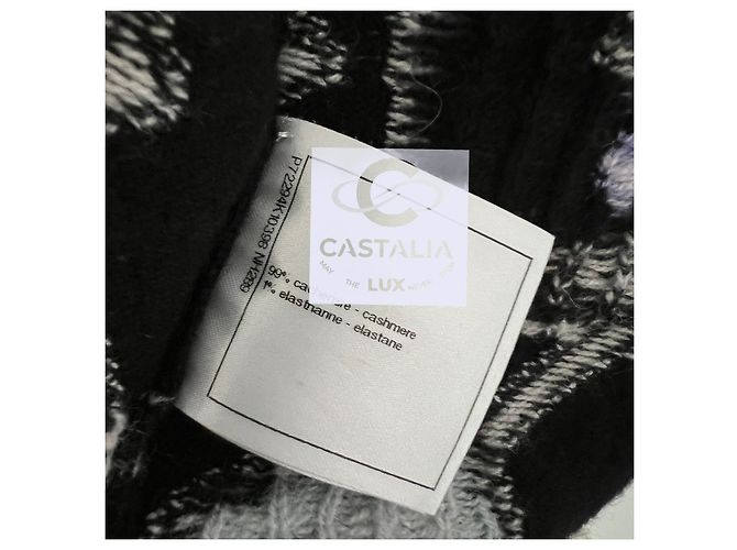 Chanel Novo moletom com capuz CC Logo 2022 Multicor - vista 20
