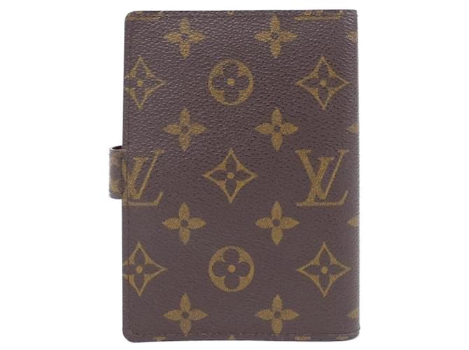 Organizer Agenda PM Monogram Louis Vuitton Marron Monogramme - vue 2