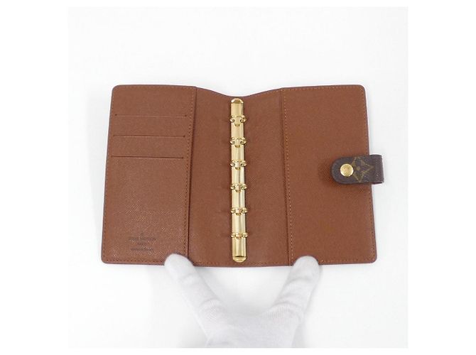 Organizer Agenda PM Monogram Louis Vuitton Marron Monogramme - vue 5