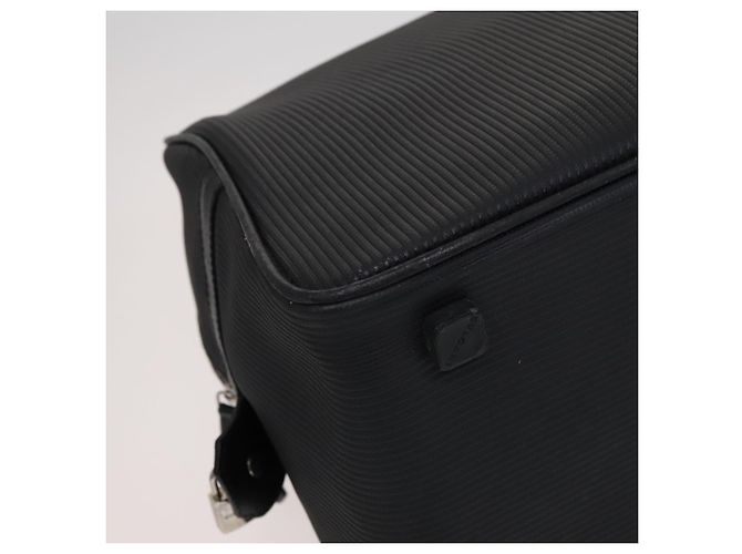 Bulgari Borsa Boston BVLGARI PVC Nero Argento Auth bs22064 - vista 14