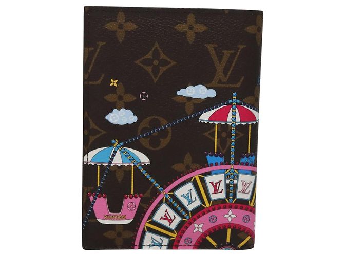 LOUIS VUITTON Monogram Vivienne Couverture Passpole NM M69746 LV Auth 114492A Monogramme - vue 2