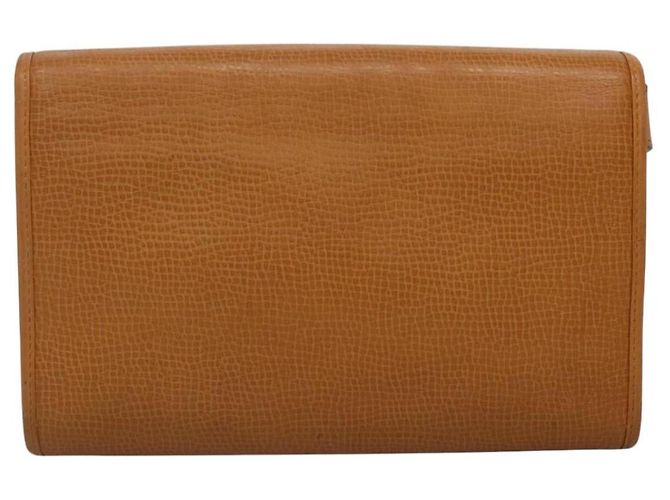 Borsa a Spalla Christian Dior in Pelle Beige Auth BA196 - vista 2