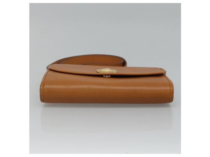 Borsa a Spalla Christian Dior in Pelle Beige Auth BA196 - vista 5