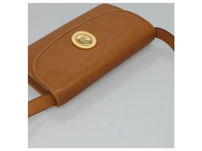 Borsa a Spalla Christian Dior in Pelle Beige Auth BA196 - vista 6