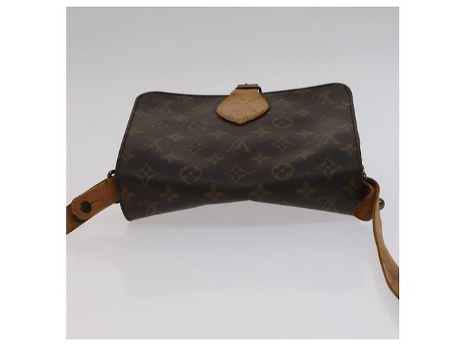LOUIS VUITTON Monogram Cartouchiere MM Borsa a Spalla M51253 LV Auth bs22105 Monogramma - vista 6
