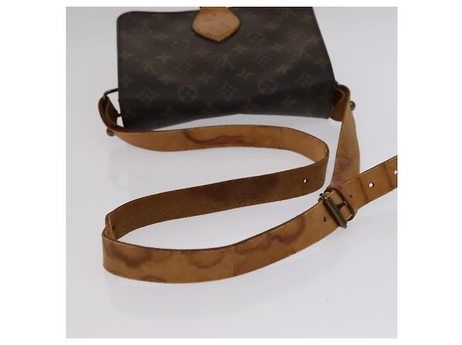 LOUIS VUITTON Monogram Cartouchiere MM Borsa a Spalla M51253 LV Auth bs22105 Monogramma - vista 7