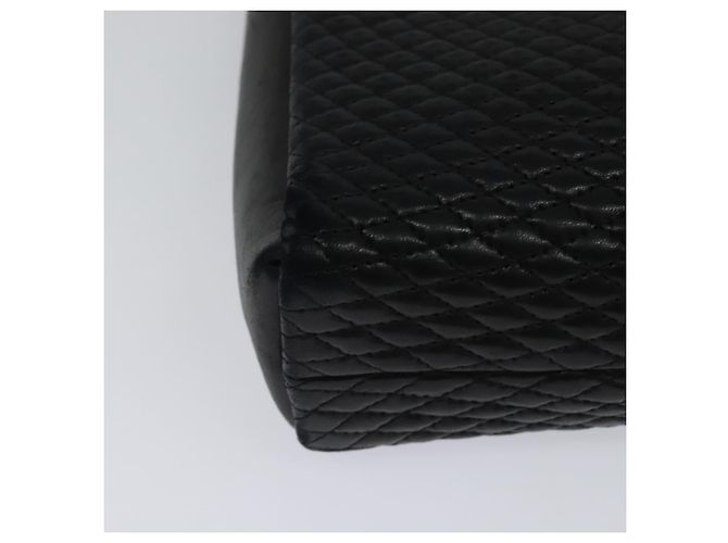 Borsa a mano BALLY in pelle nera Auth BA049 Nero - vista 15