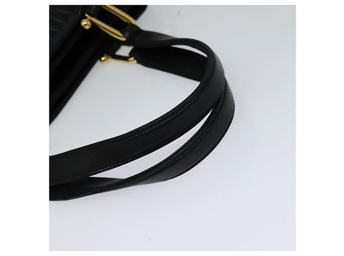 Borsa a mano BALLY in pelle nera Auth BA049 Nero - vista 7