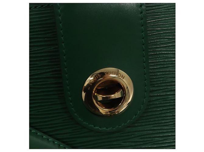 LOUIS VUITTON Borsa a Spalla Capuchin Epi Verde M52344 LV Auth BA232 - vista 18