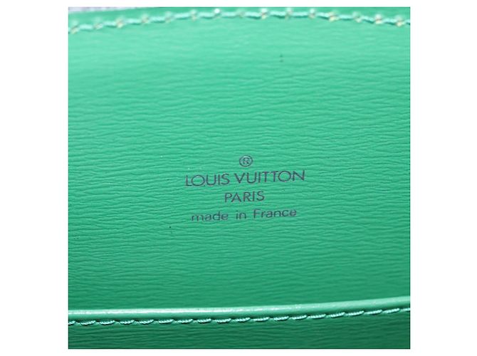 LOUIS VUITTON Borsa a Spalla Capuchin Epi Verde M52344 LV Auth BA232 - vista 19