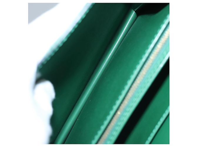 LOUIS VUITTON Borsa a Spalla Capuchin Epi Verde M52344 LV Auth BA232 - vista 22