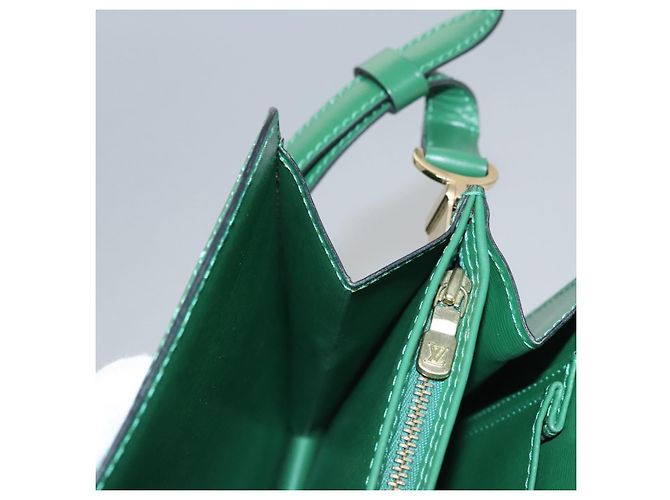 LOUIS VUITTON Borsa a Spalla Capuchin Epi Verde M52344 LV Auth BA232 - vista 23